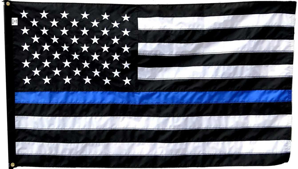 Police Department Flag Example Police Department Flags | Fire Department Flags | Firefighter Flags ...