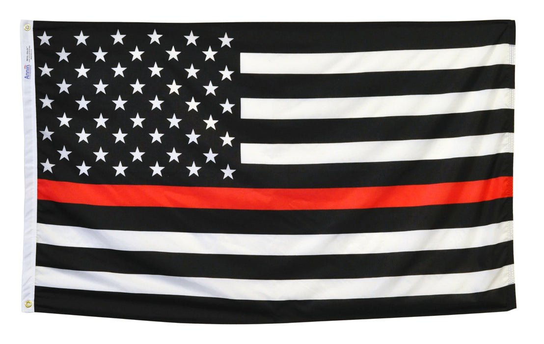 Thin Red Line USA Style Flag