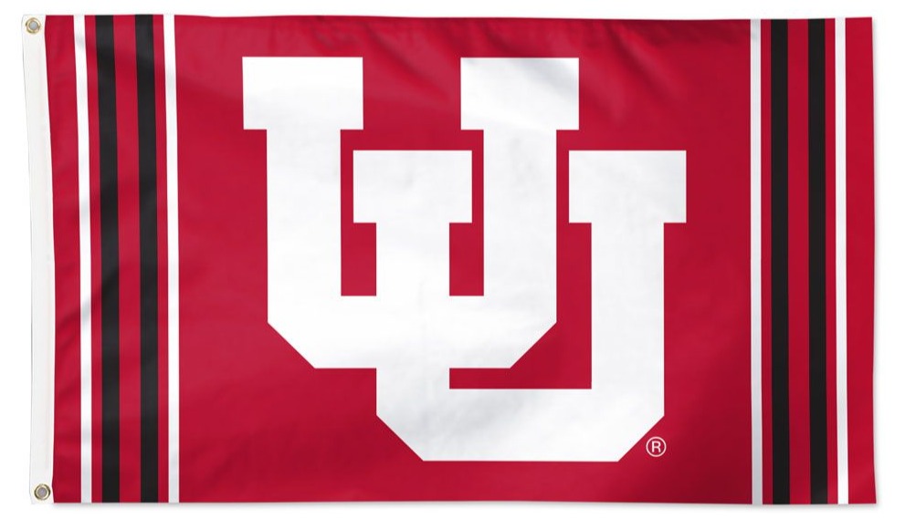 thumbnail image 2 of University Of Utah Utes 3' X 5' NCAA College Flag – Official Team Banner, New 2 of 5