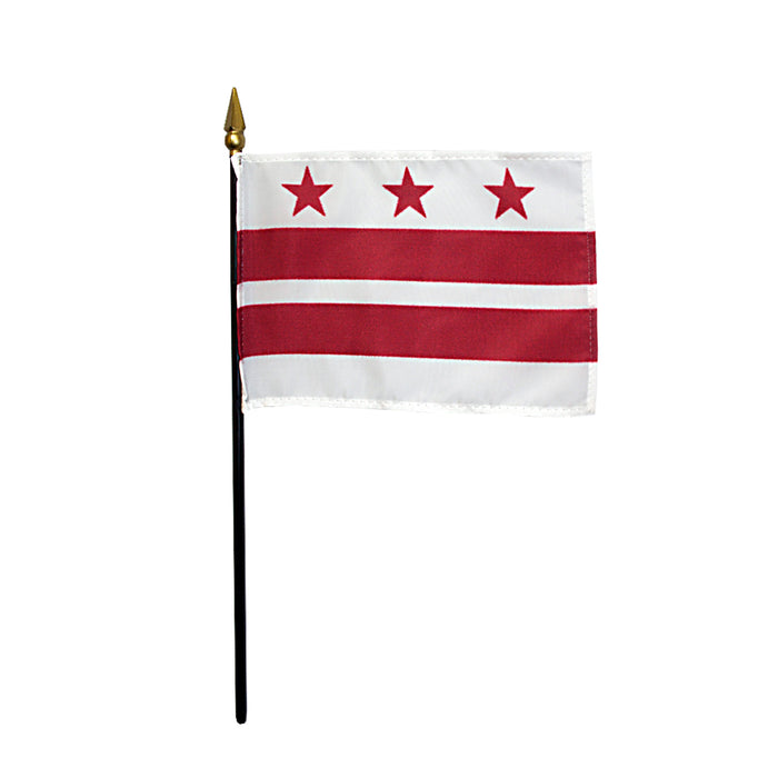 Washington DC Stick Flag