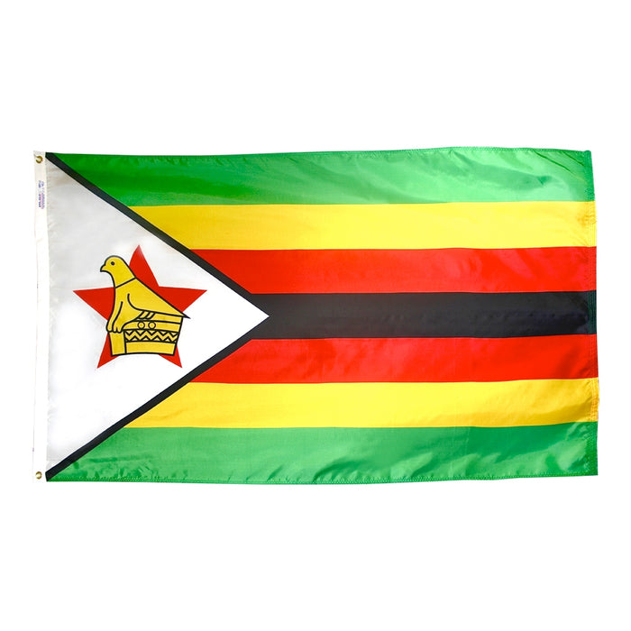Zimbabwe Flag - Polyester - 3' x 5'